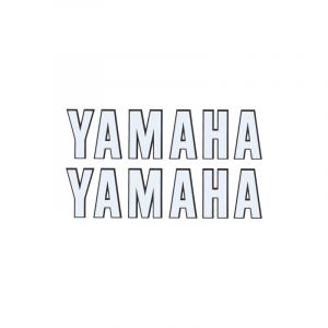 Stickerset Yamaha Wit Klein