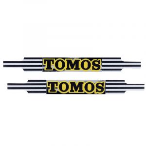 Stickerset Tomos Chroom Geel 