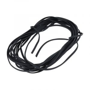Zwarte Sierstrip Rubber 10 Meter