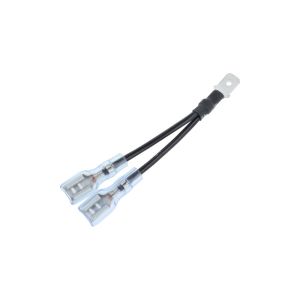 Y-Verbinder Vlakstekker 6.3MM FFM