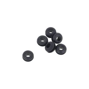 Doorvoerrubber Zwart 6.0 X 9.8MM