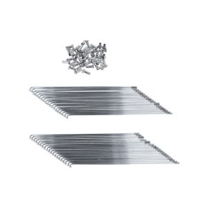 Spakenset 187/190MM Verchroomd