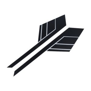 Tanktransferset Zwart Yamaha DT50M/125MX