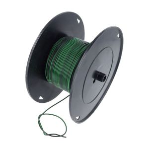 Electrisch Draad 1.0MM² Groen/Zwart Per Meter