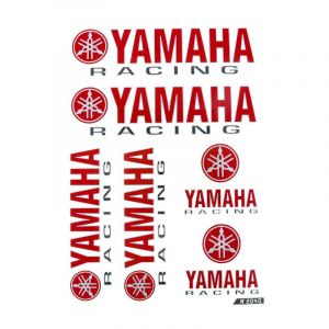 Stickerset Yamaha Racing Groot -  6 Delig