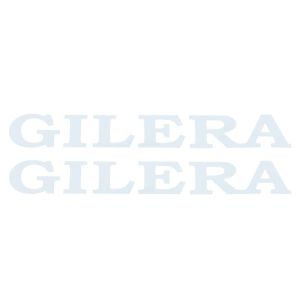 Gilera Woord Stickerset Wit Groot 320X55MM