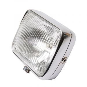 Koplamp Vierkant Chroom Zundapp/Kreidler