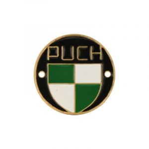 Embleem Koplamphuis Puch Messing