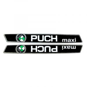Tanktransferset Puch Maxi Classic Zwart/Chroom