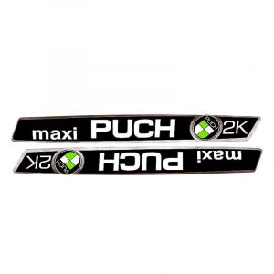 Tanktransferset Puch Maxi 2K Zwart/Chroom
