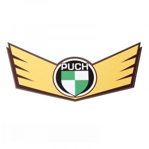 Transfer Puch Achterspatbord Geel