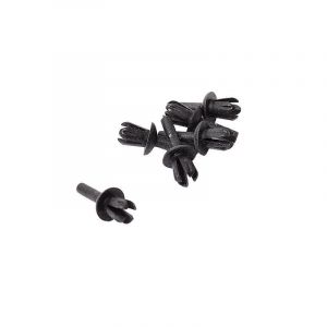 Tiknagel Kunststof nylon 6.2MM Zwart