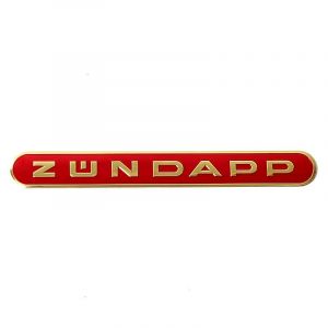 Tankembleem Zundapp Rood/Goud