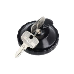 Tankdop Bajonetsluiting Puch Maxi Zwart met Slot