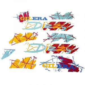 Stickerset Gilera Citta Dizzy