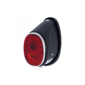 Achterlicht Zwart Model Hella Oldtimer met Remlicht