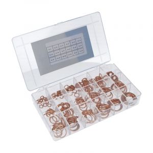 Assortimentset Gevulde Afdichtringen Din 7603C - 200 Delig 