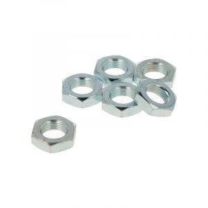 Zeskantmoer Laag M10X1.0 Verzinkt Din 439B