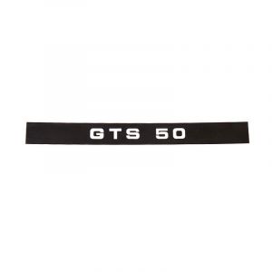 Sticker Zundapp GTS50 Zwart/Wit