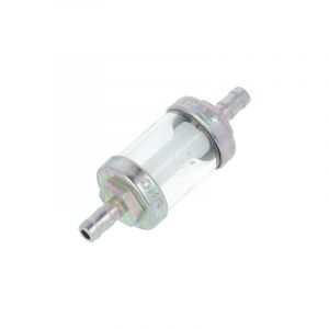 Benzinefilter Chroom Transparant