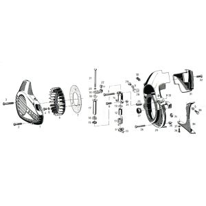 Koelkappen Handversnelling Sachs 50/3