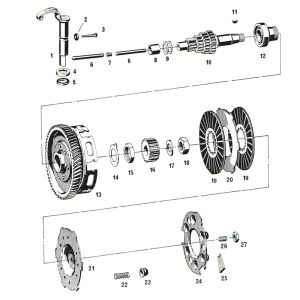 Koppeling Sachs 50/4 EKF