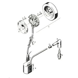 Ontsteking Sachs 50/4 EKF