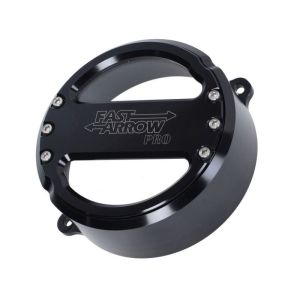 Vliegwieldeksel Fast Arrow Pro CNC Zwart Puch Maxi