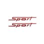 Stickerset Zundapp Sport Rood