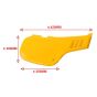 Zijschermset Geel Honda MTX-SH