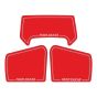 Stickerset Honda MT50 Paris Dakar Rood 3-Delig