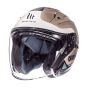 Helm Jet Avenue Crossroad MT Mat Titanium XXL