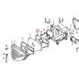 Luchtfilterrekje Achterzijde Honda MT/MB