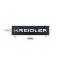 Sjabloon Kreidler Klein 140X11MM