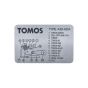 Model Identificatiesticker Tomos A35