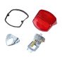 Achterlicht Varkenssnuit Rood Compleet Zundapp