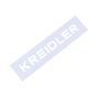 Sjabloon Buddyseat Kreidler 140X17MM