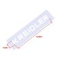 Sjabloon Buddyseat Kreidler 140X17MM