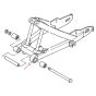 Achterbrugrubber Yamaha DT50MX