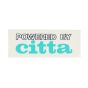 Sticker "Powered by Citta" Groen NOS