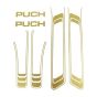 Stickerset Puch Maxi Lijnen Goud