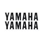 Tankstickerset Yamaha FS1 Zwart 118X28MM