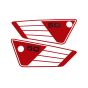 Zijkaststickerset Yamaha FS1 Rood/Wit/Zwart