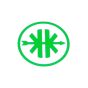 Transfer KK Logo Kreidler - Groen - 45MM
