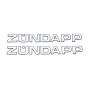 Stickerset Zundapp 2 stuks 270MM