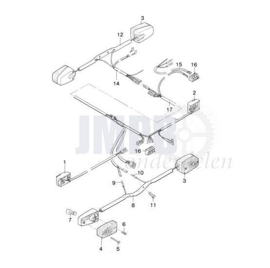 Knipperlichten Kreidler RS