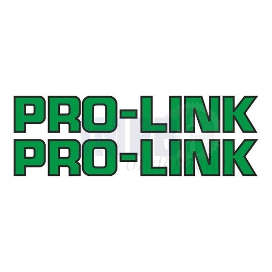 Stickerset Pro-Link Groen 29CM