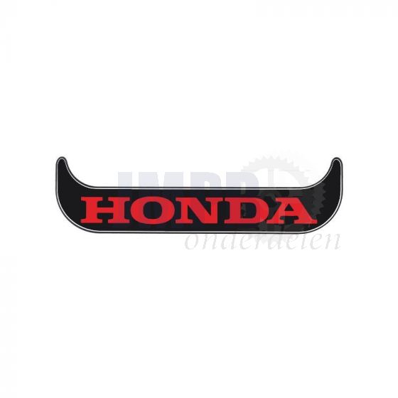 Sticker Plaathouder Smal Honda