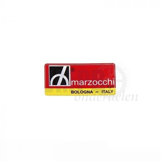 Sticker Marzocchi Rood 42X20MM