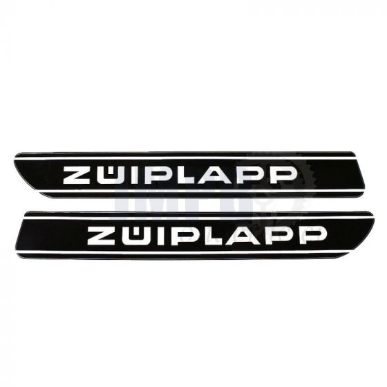 Tankstickers Zuiplapp Zwart/Wit 517-35/529